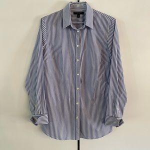Banana Republic Riley Striped Shirt Size 6